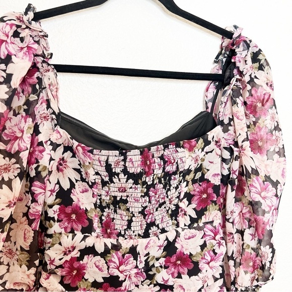 ASTR Keira Floral Mini Dress XS - Picture 5 of 7